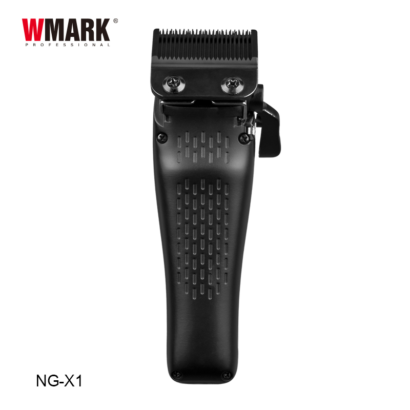 Vista posteriore del tagliacapelli professionale WMARK NG-X1