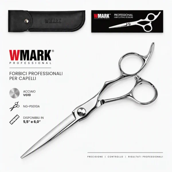 Forbici Professionali Capelli VG10 | WMARK NG-PS010A